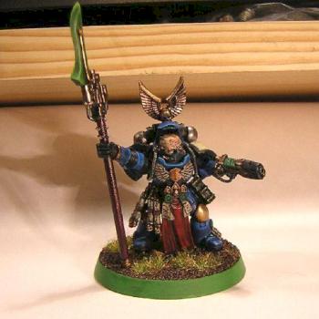 Front view of My Blood Raven Librarian by deusmex
