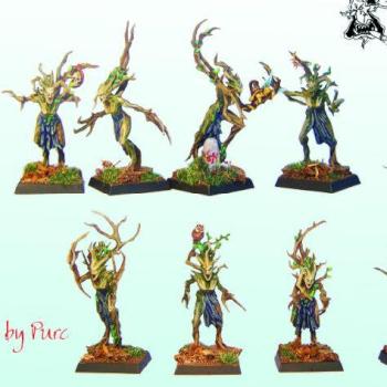 Wood Elves Dryads by Purc