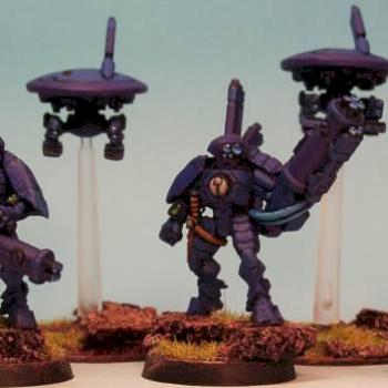 Tau Stealth Suit Team by JMill