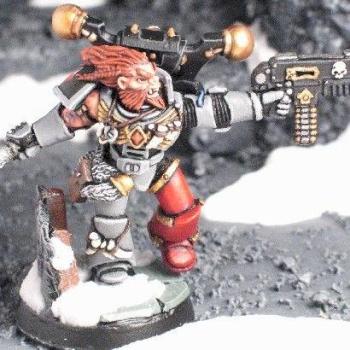 Mark of the Wulfen Wolf Guard Pack Leader by fong242