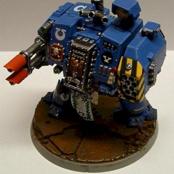 Ultramarines Dreadnought (5th Company) by Fezzik