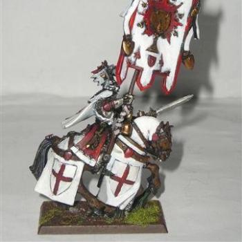 knight on horse with banner by Stormtrooper