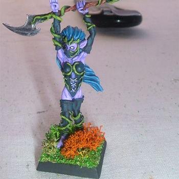 Wardancer Wood elf (Warcraft III scheme) by Skwig