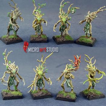 Wood Elf Dryads by vandoc