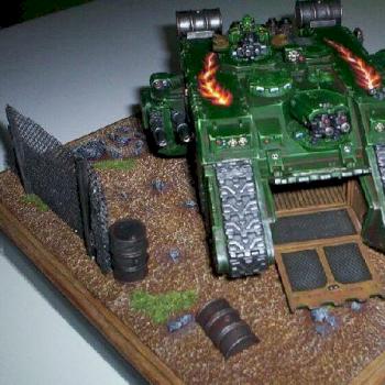 Land RAider Salamander (front) by dadejos
