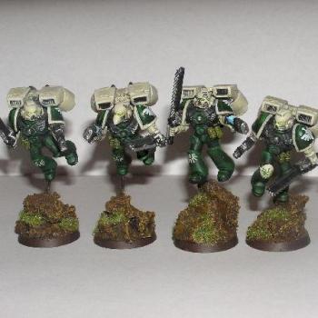 Dark Angels Space Marines by wolfclaw miniatures