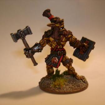 Krunkh, Bugbear Chief by Snakepants