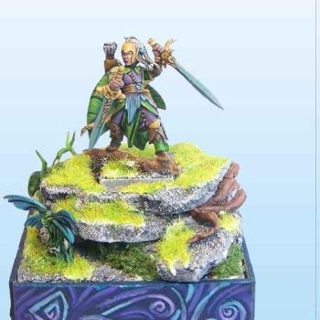 Wood Elf Noble by Black Gobbo