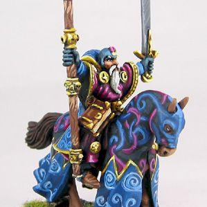 Mounted Empire Mage by golgfag