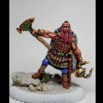 Tharn Helmsunder - Winter Warrior by mouse