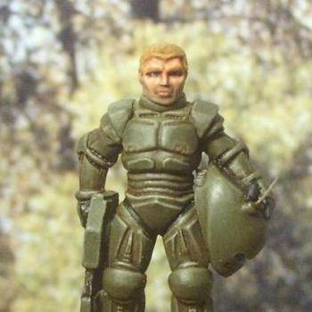 GZG - United Nations Space Command Marine 25mm by KeithD