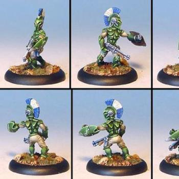 Imperial Infantry AI110 Shotgun & Shield by ApocalypseMiniatures