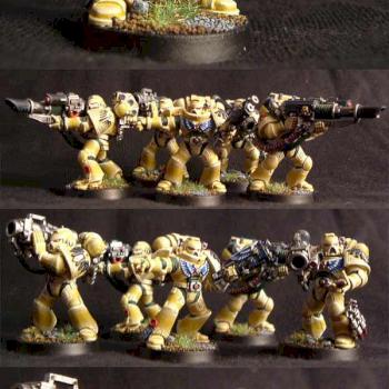 Space Marine Devastortrupp by Philippus