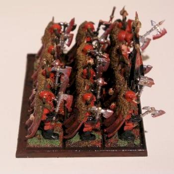 Khorne Warrior Unit Side by DPet5