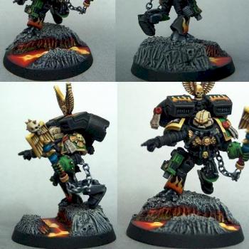 Salamander Chaplain by AMoc