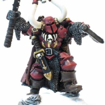 Chaos champion with Dargan Crimson Armor by fong242
