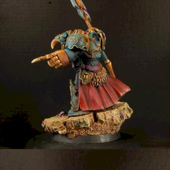 28mm Egyptian SF Warrior by rene