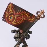 warhammer 40k chaos space marine banner by professor struntkopf