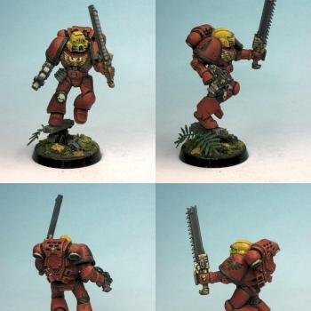 Blood Angels Assault Marine by winterdyne