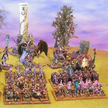 Slaanesh Army by Nightshroud