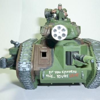 Leman Russ Punisher Tank by fearsnake1