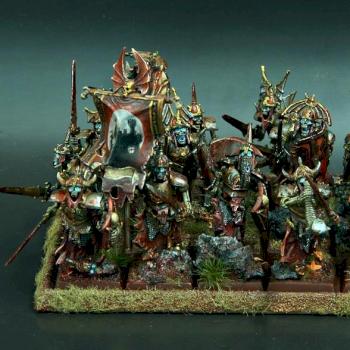 Vampire counts grave guard by niqueyes