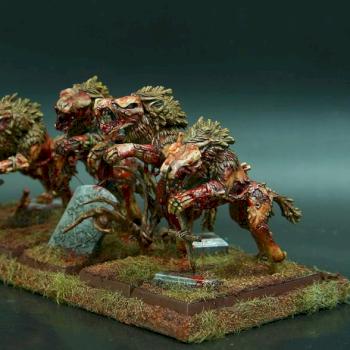 Vampire counts dire wolf by niqueyes