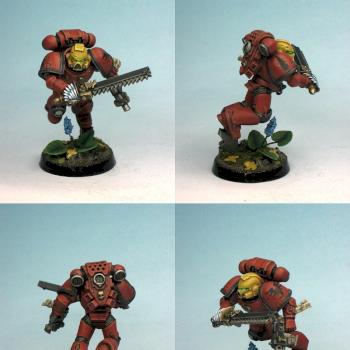 Blood Angels Assault Marine by winterdyne
