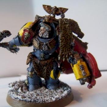 Space Wolf Terminator Captain by Callumite