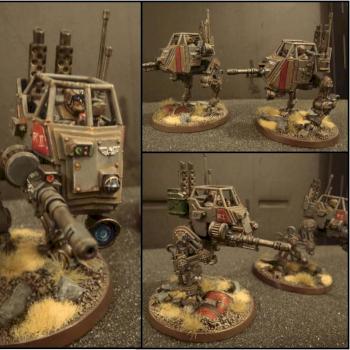 Imperial Guard Sentinel by dantedecryde