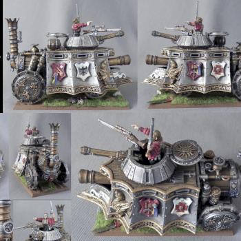 Empire SteamTank by 1a73MiniatureLab