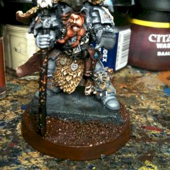 Space Wolves Rune Priest by Gizur