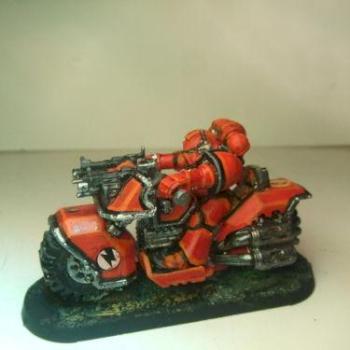 blood angel biker by stealthrider