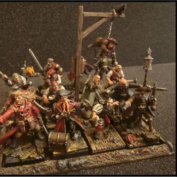 Empire Pirates of the reik for Mordheim by dantedecryde