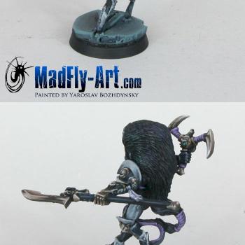 Eldar Phoenix Lord Jain Zar, The Storm of Silence by MadFlyArtStudio