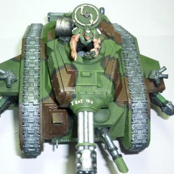 leman Russ Punisher Tank by fearsnake1