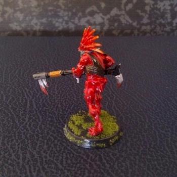 Kroot Warrior by sagh