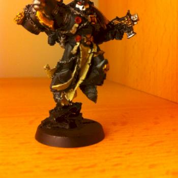 Black Templar Chaplain With Jump Pack by scottmmmm