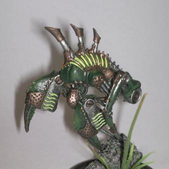 Warmachine Cryx Stalker Bonejack by DarkIce