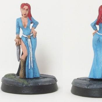 Sorceress in Blue by vargz