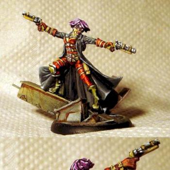 Malifaux Gunsmith female by krax