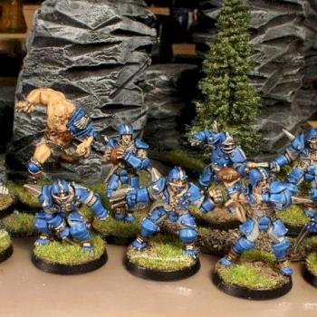 Blood Bowl Human Team by Deroli