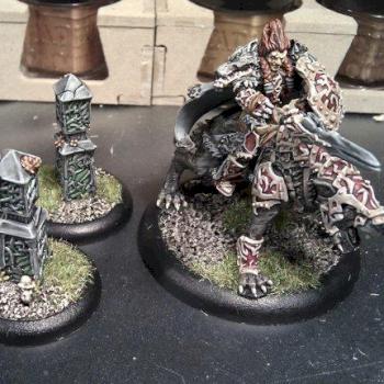 Hordes - Circle of Orboros - Wolf Lord Morraig & Shifting Stones by Deroli