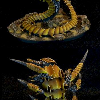 Tyranid Trygon by Menelker