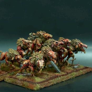 Vampire counts dire wolf 4 by niqueyes