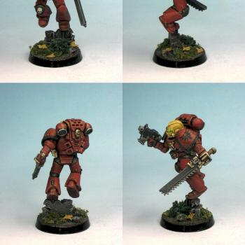 Blood Angels Assault Marine by winterdyne