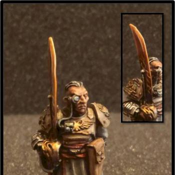Imperial Guard Company Commander by dantedecryde