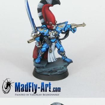 Eldar Phoenix Lord Asurmen, The Hand of Asur by MadFlyArtStudio