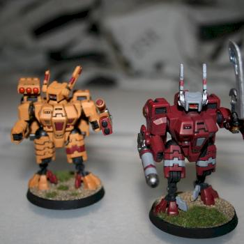Commander Farsight + Bodyguard by Freddy1185