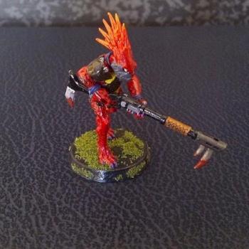 Kroot Warrior by sagh